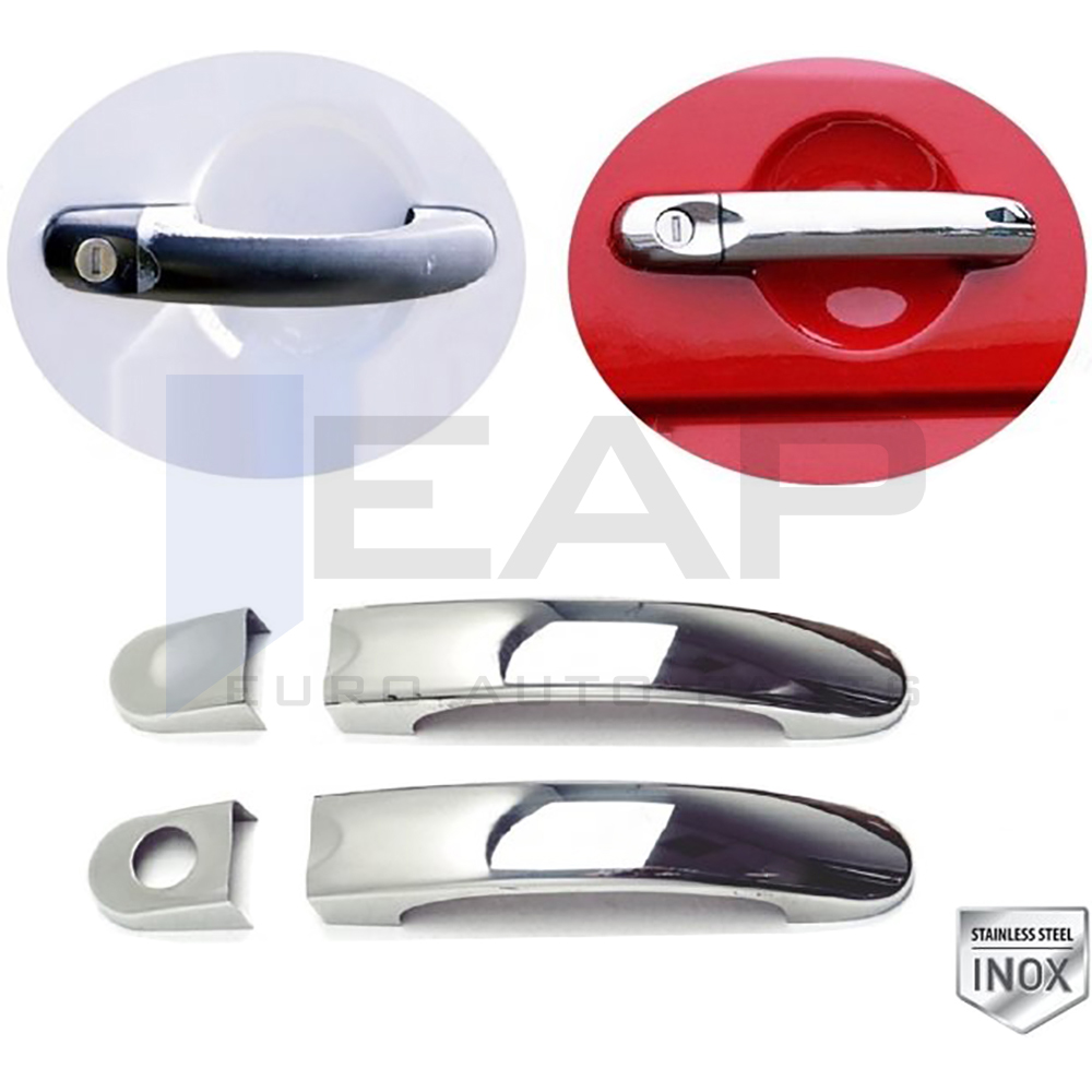 Door Handle Cover - 2 Doors - Stainless Steel