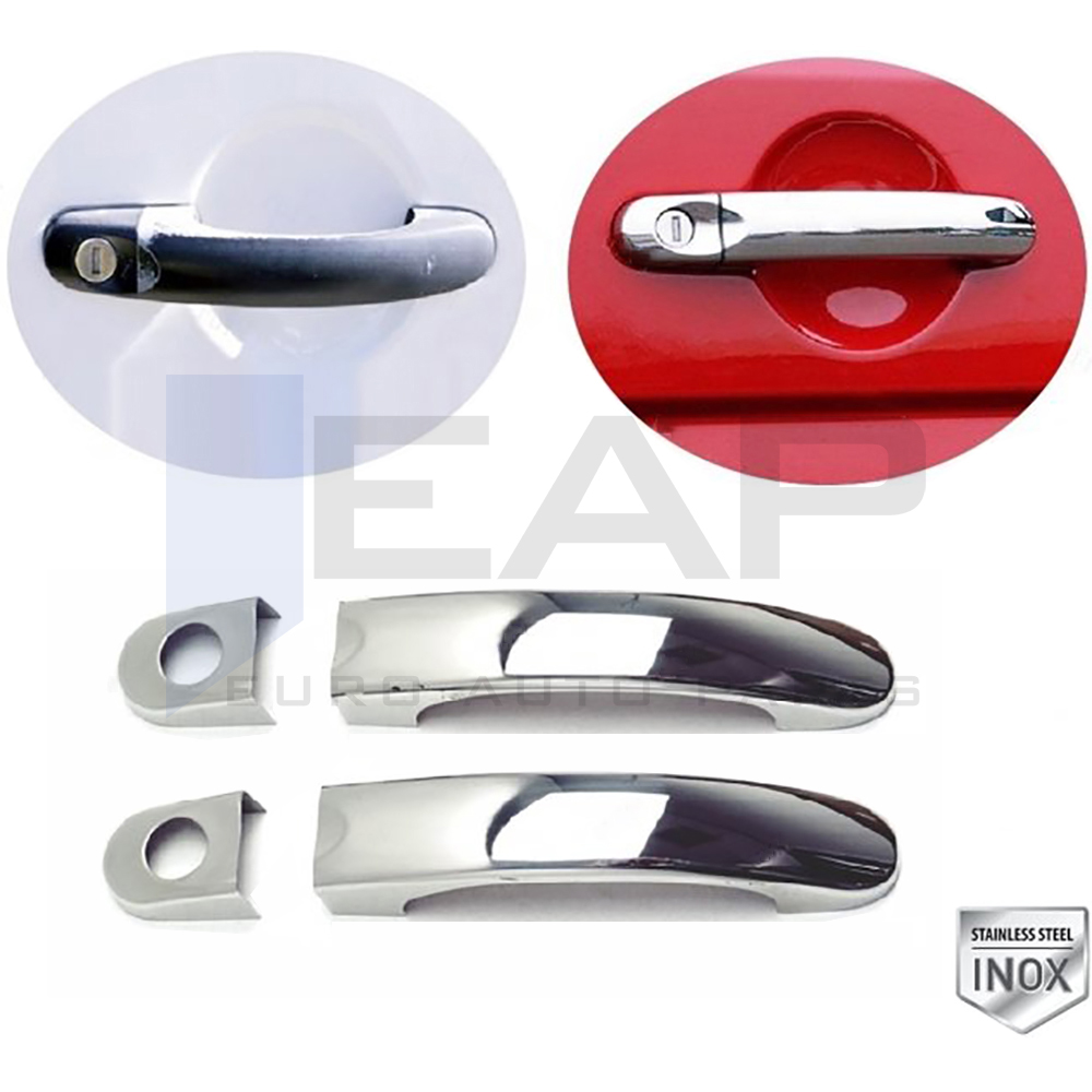 Door Handle Cover (Double Hole) - 2 Doors - Stainless Steel