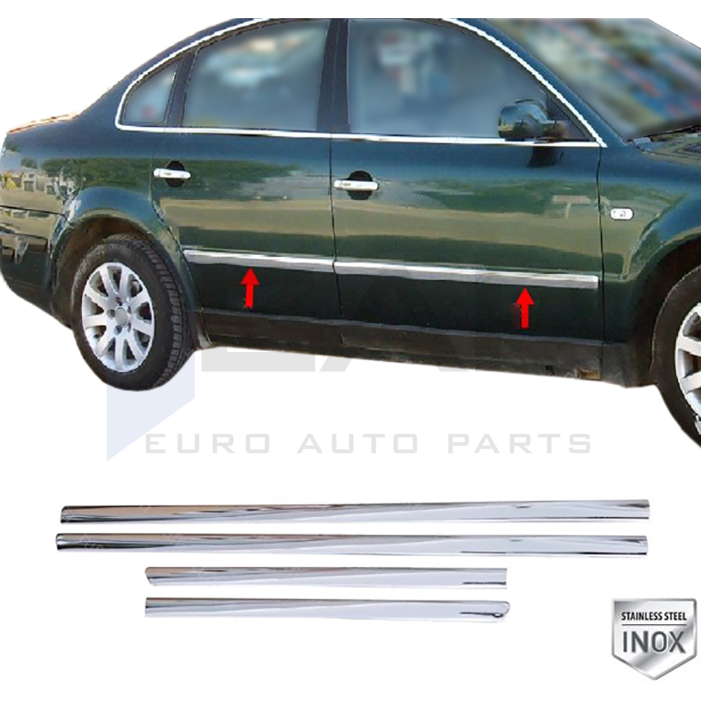 Side Door Trim - 4 Doors - Stainless Steel