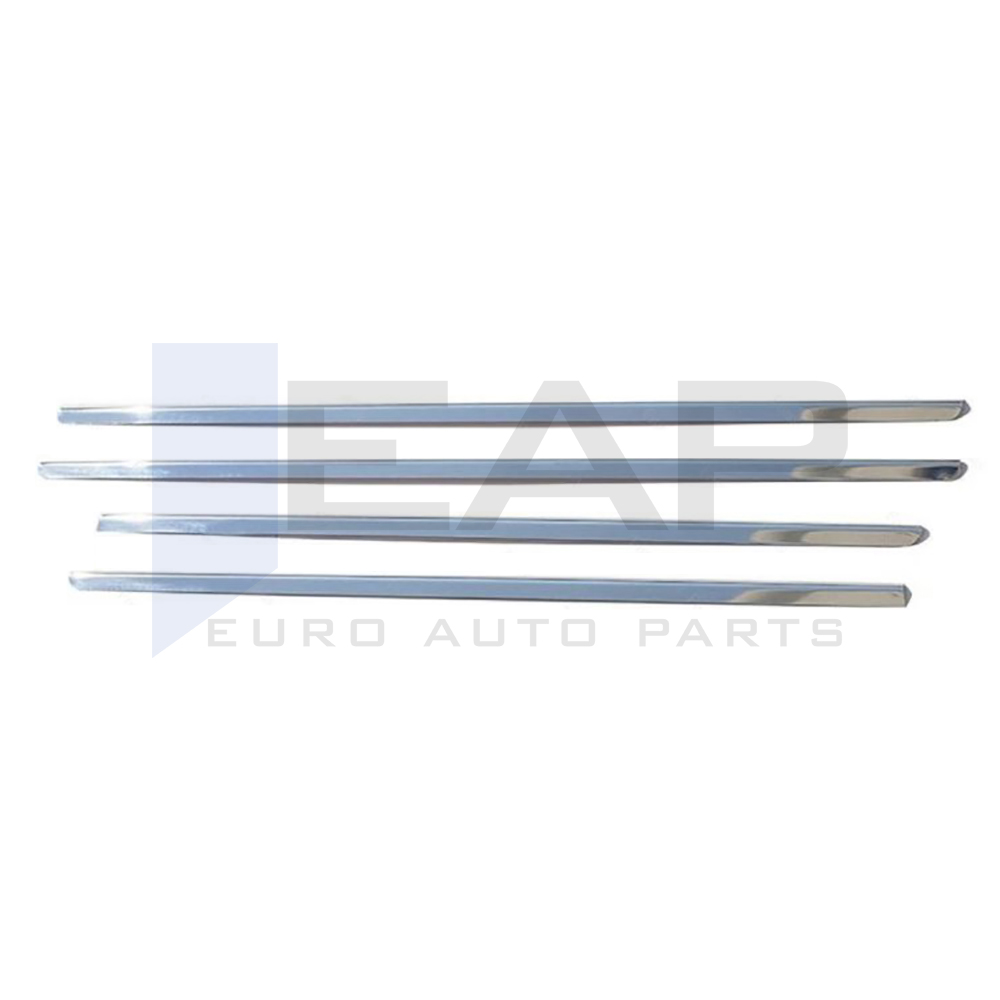 Window Frame Garnish - 4 Pcs - Stainless Steel