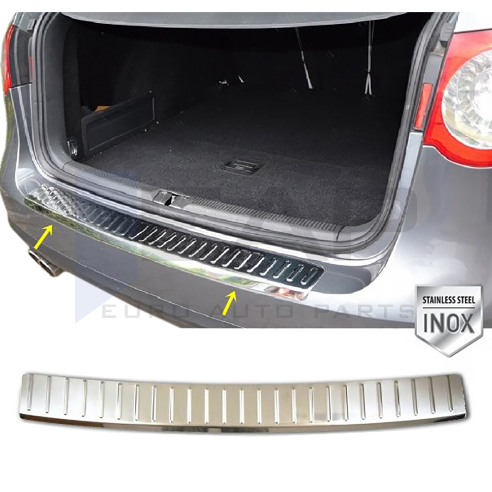 Rear Bumper Protector - Sw - Stainless Steel