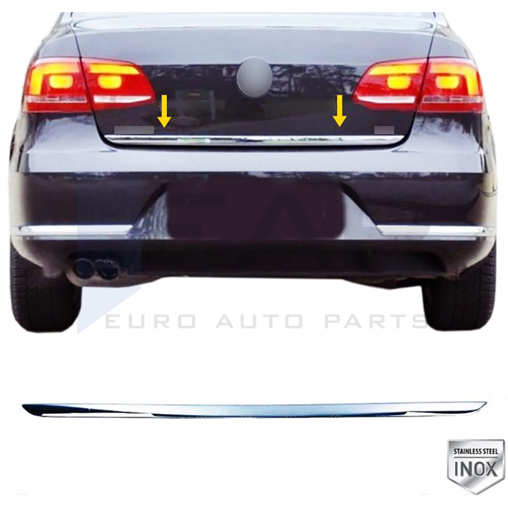 Trunk Lid Trim - Stainless Steel