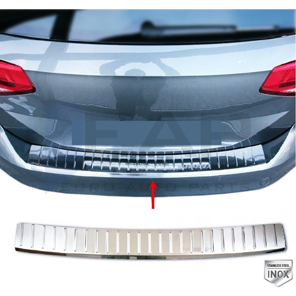 Rear Bumper Protector - Sw - Stainless Steel
