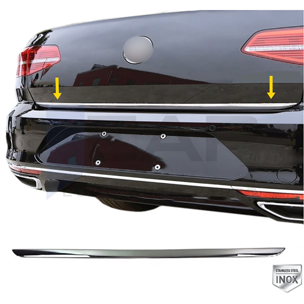 Trunk Lid Trim - Stainless Steel