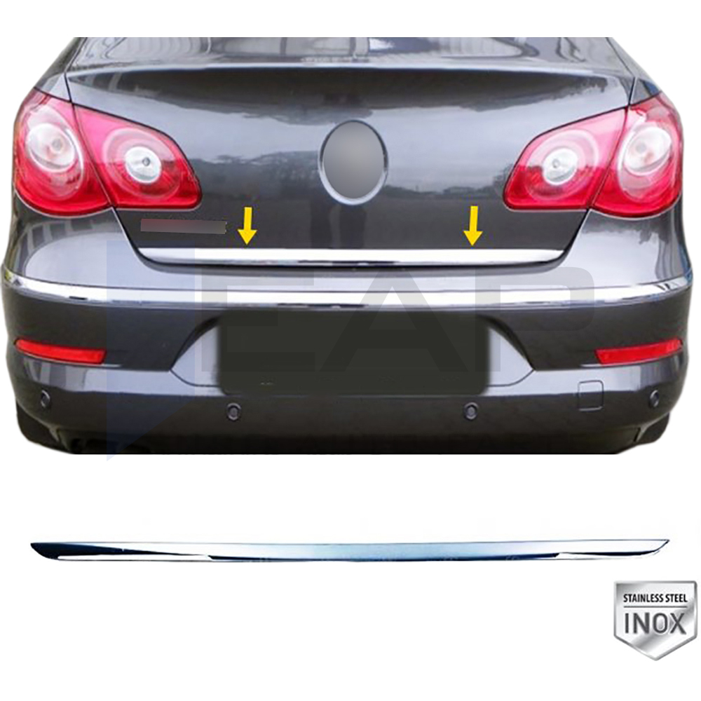 Trunk Lid Trim - Stainless Steel