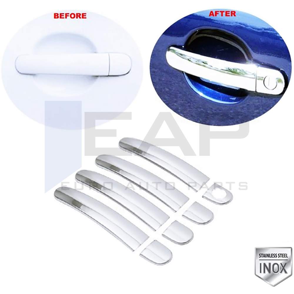 Door Handle Cover - 4 Doors - Stainless Steel