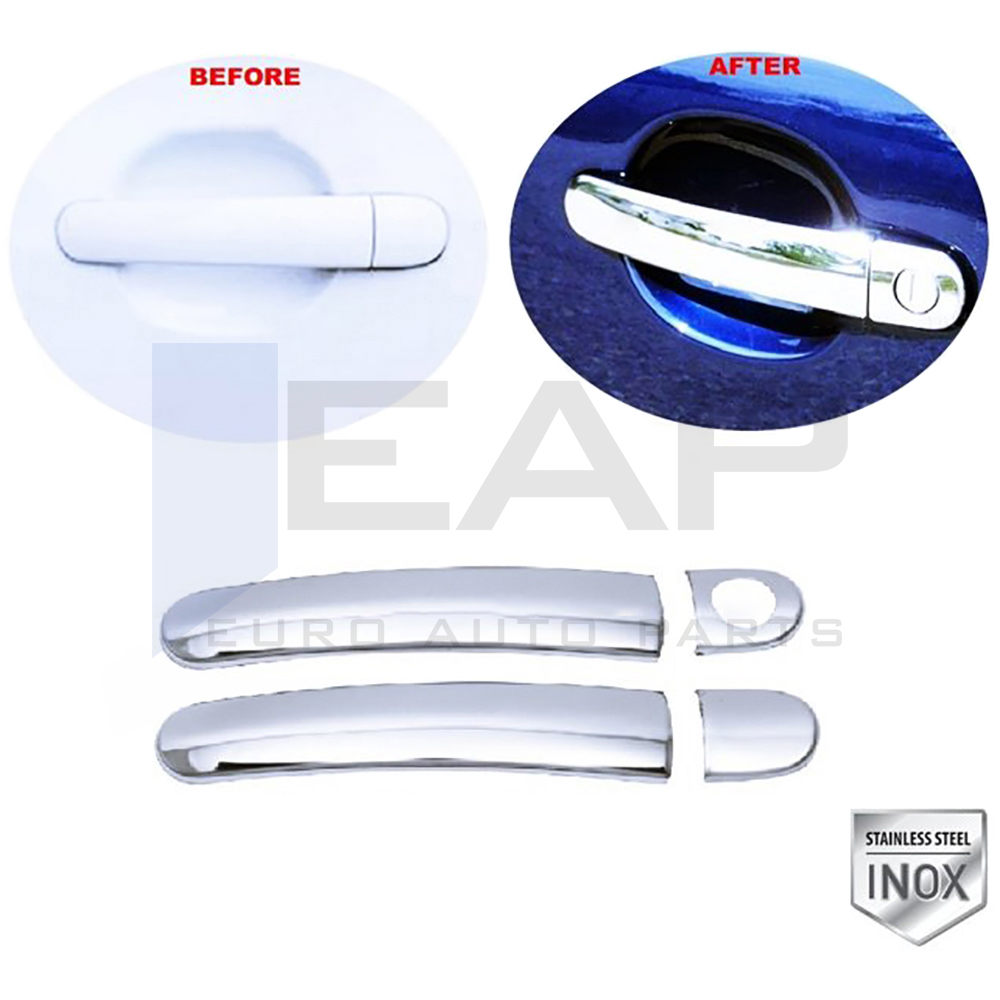 Door Handle Cover - 2 Doors - Stainless Steel