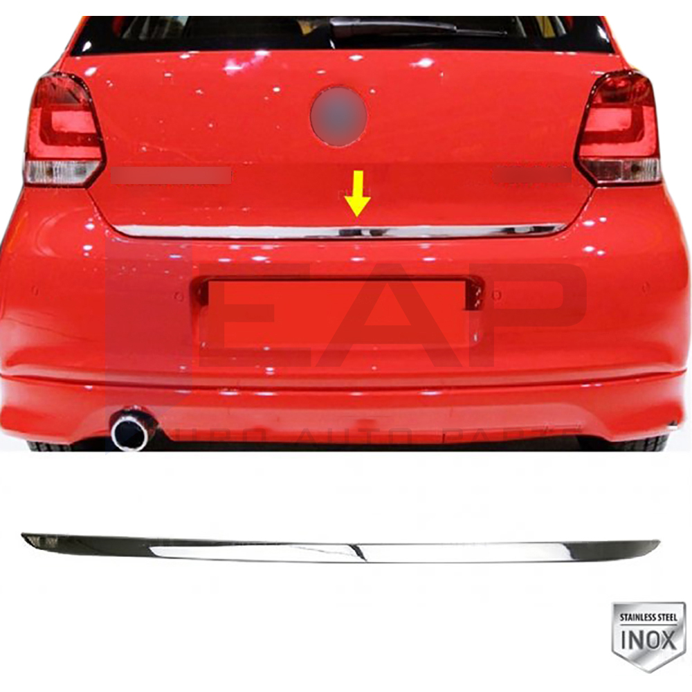 Trunk Lid Trim - Stainless Steel