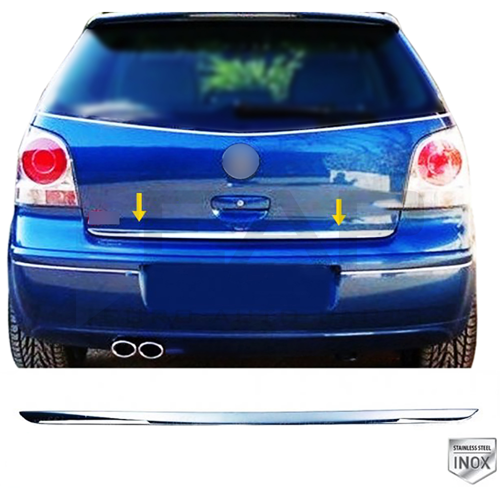 Trunk Lid Trim - Stainless Steel