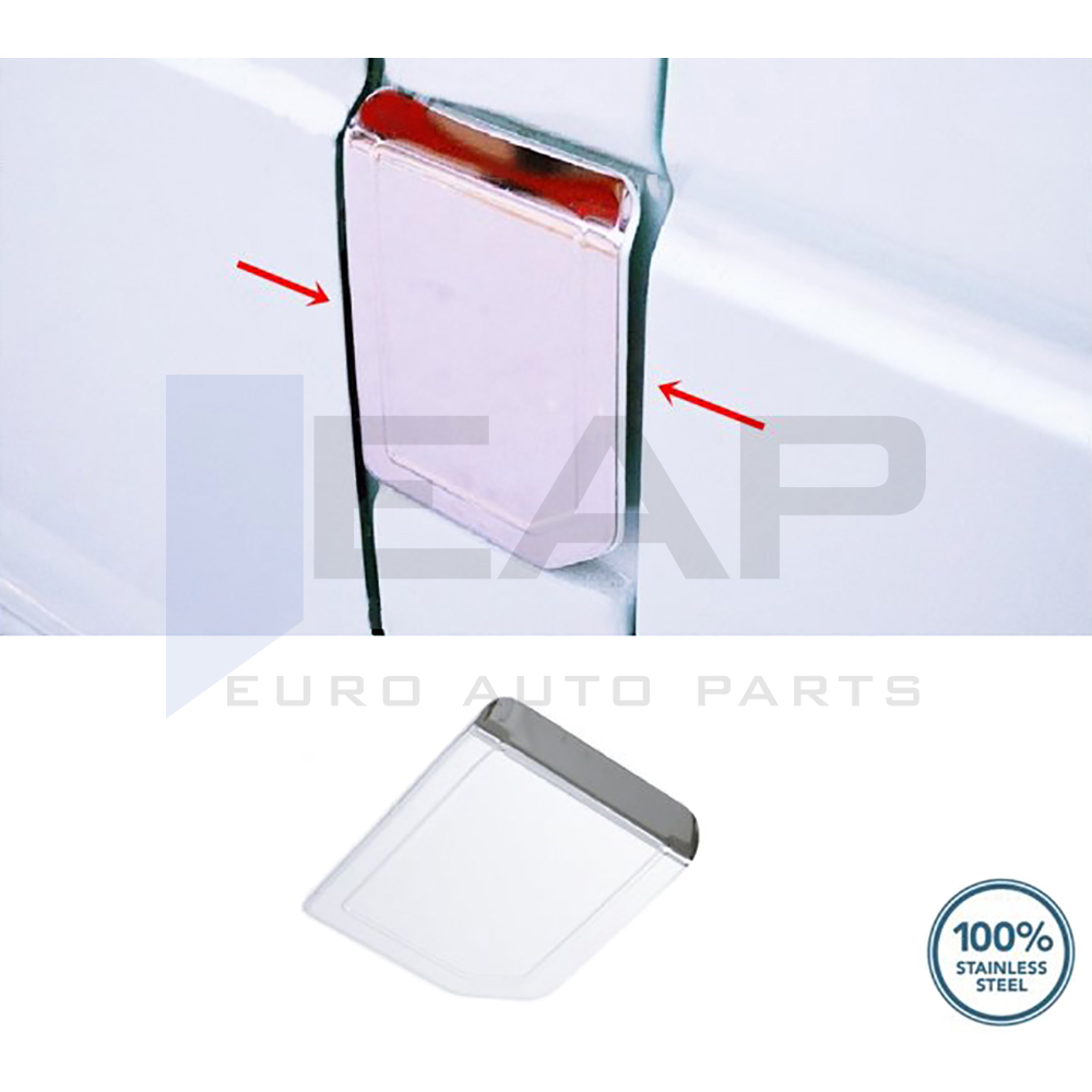 Fuel Tank Cover - Stainless Steel