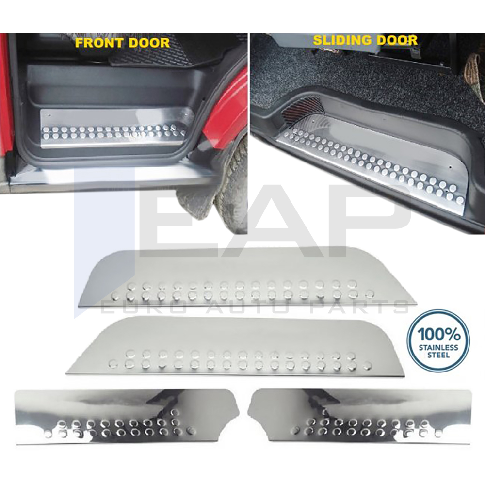 Interior Door Threshold Cover - 4 Doors - Stainless Steel