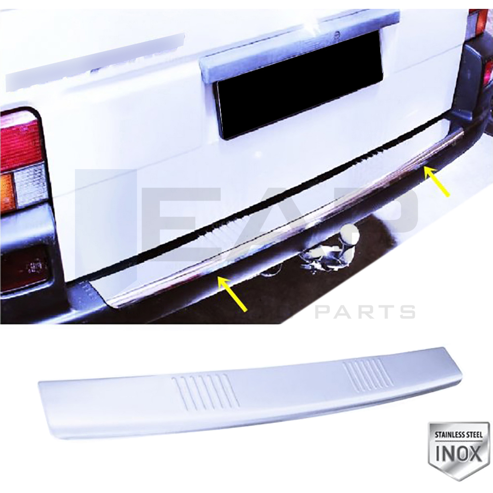 Rear Bumper Protector - Stainless Steel