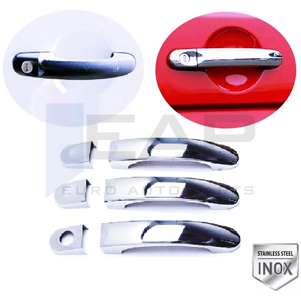 Door Handle Cover - 3 Doors - Stainless Steel