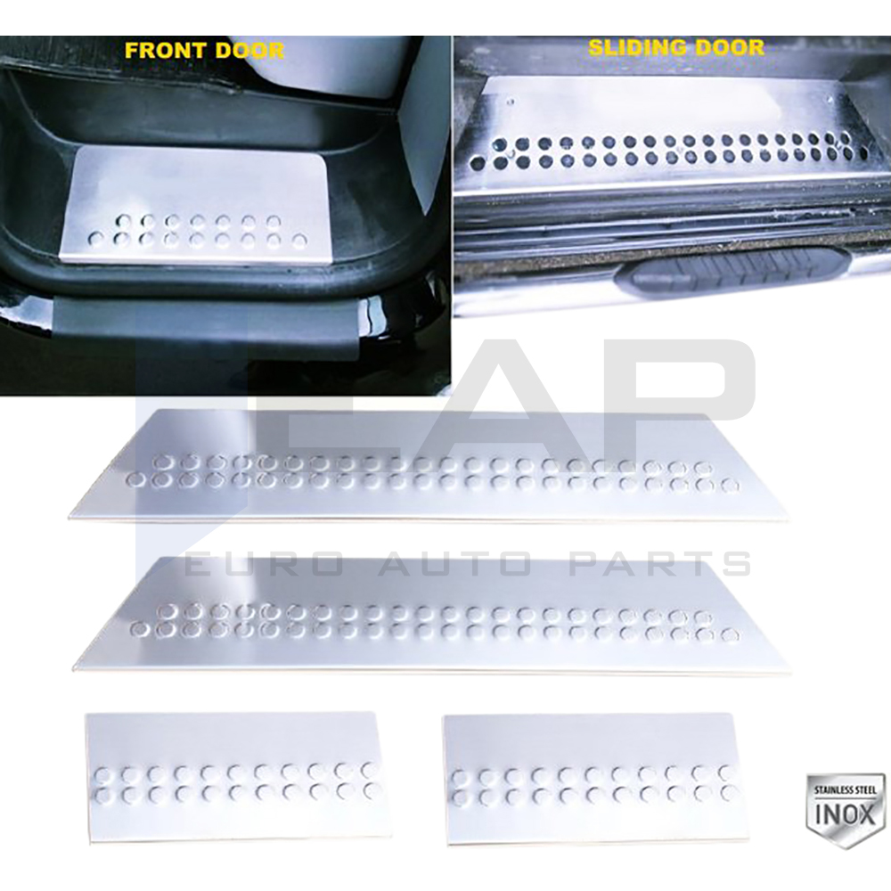 Interior Door Threshold Cover - 4 Doors - Stainless Steel