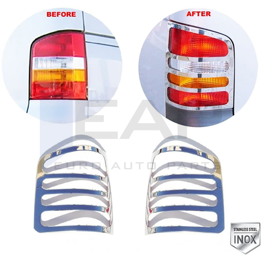 Tail Light Frame - 2 Pcs - Stainless Steel