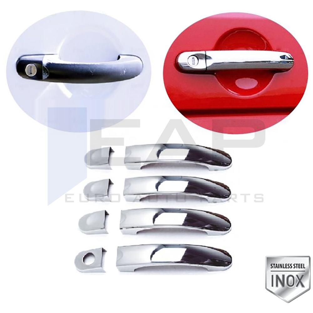 Door Handle Cover - 4 Doors - Stainless Steel