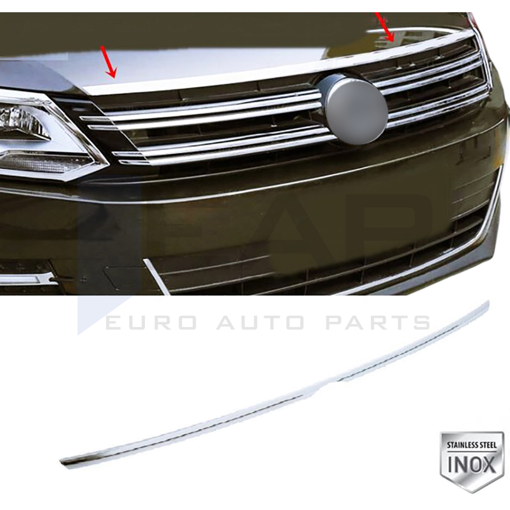 Front Hood Lid Cover - Stainless Steel