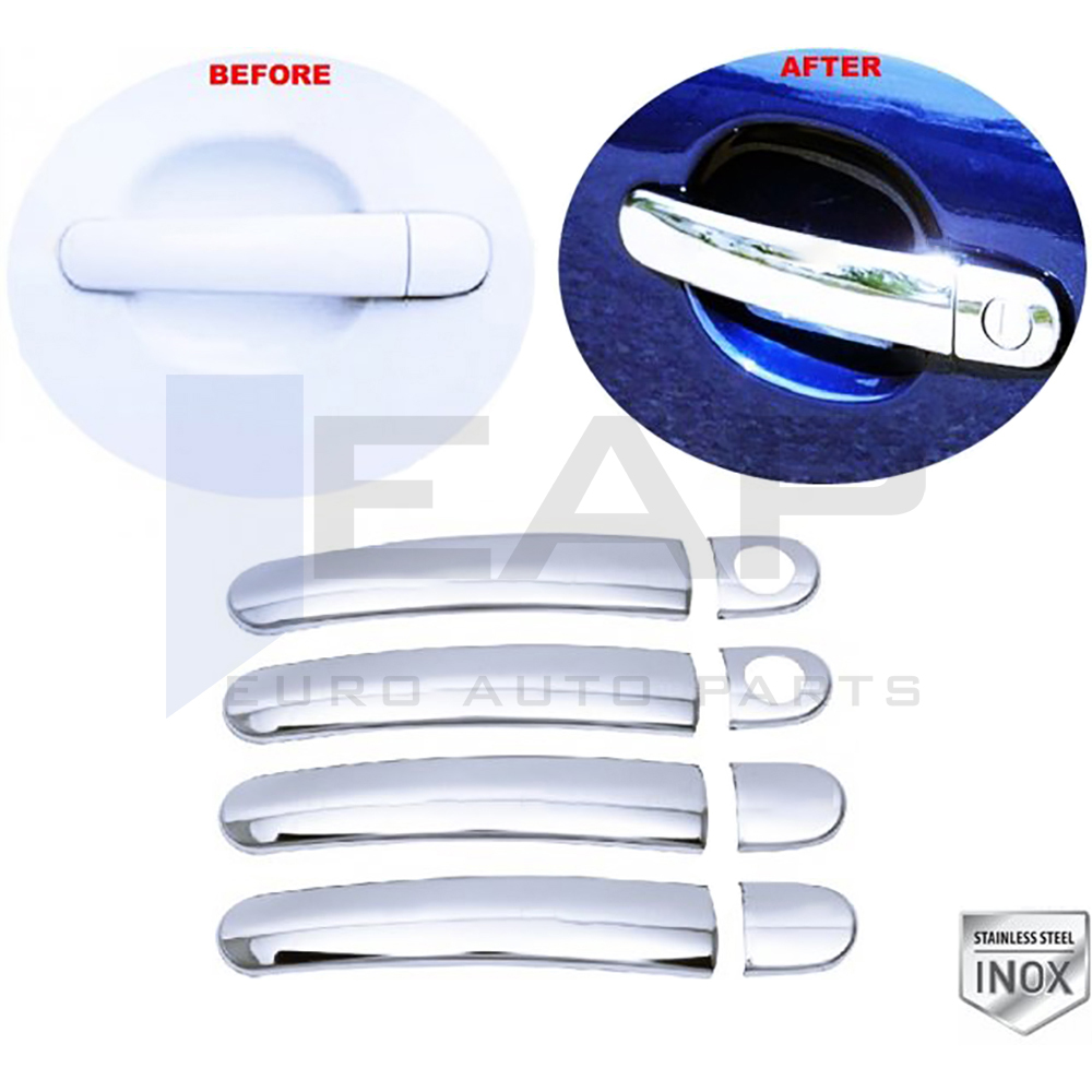 Door Handle Cover (Double Hole) - 4 Doors - Stainless Steel