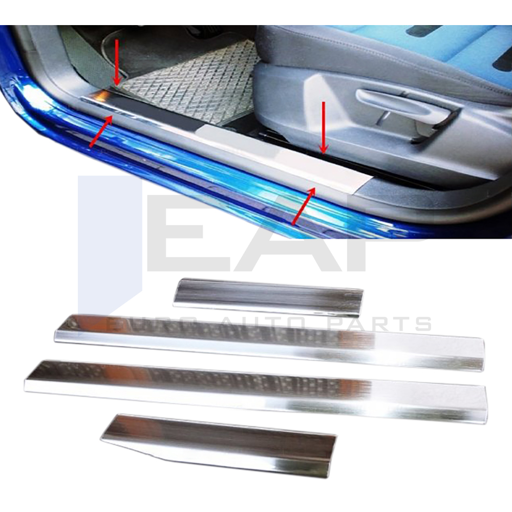 Interior Door Threshold Cover - 4 Doors - Stainless Steel