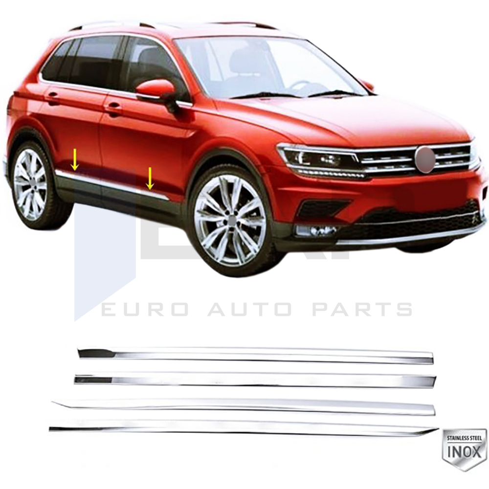 Side Door Trim - 4 Doors - Stainless Steel