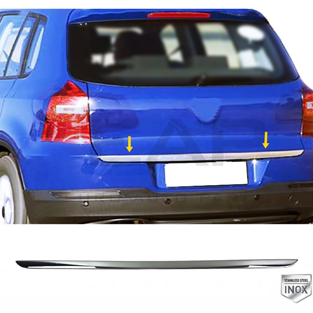 Trunk Lid Trim - Stainless Steel