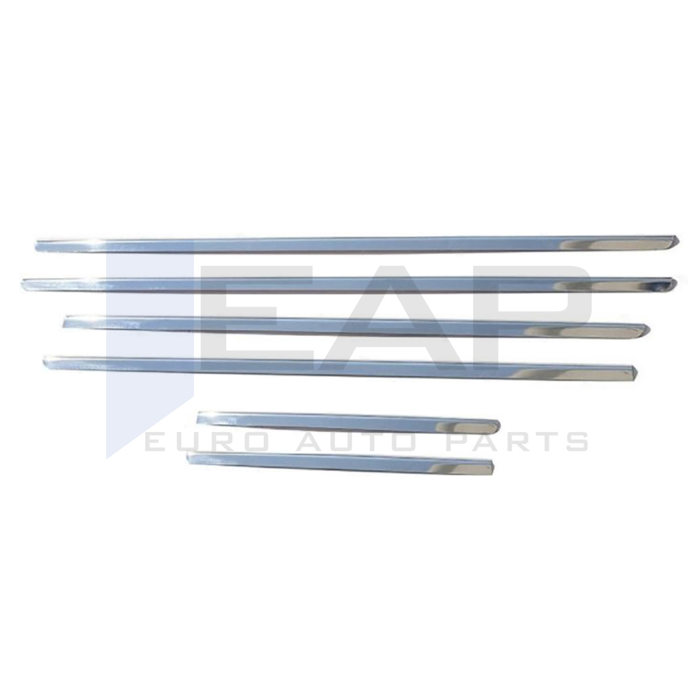 Window Frame Garnish - 6 Pcs - Stainless Steel