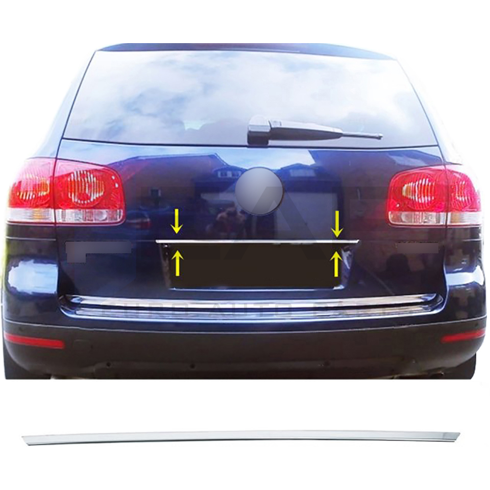 Trunk Lid Trim - Stainless Steel
