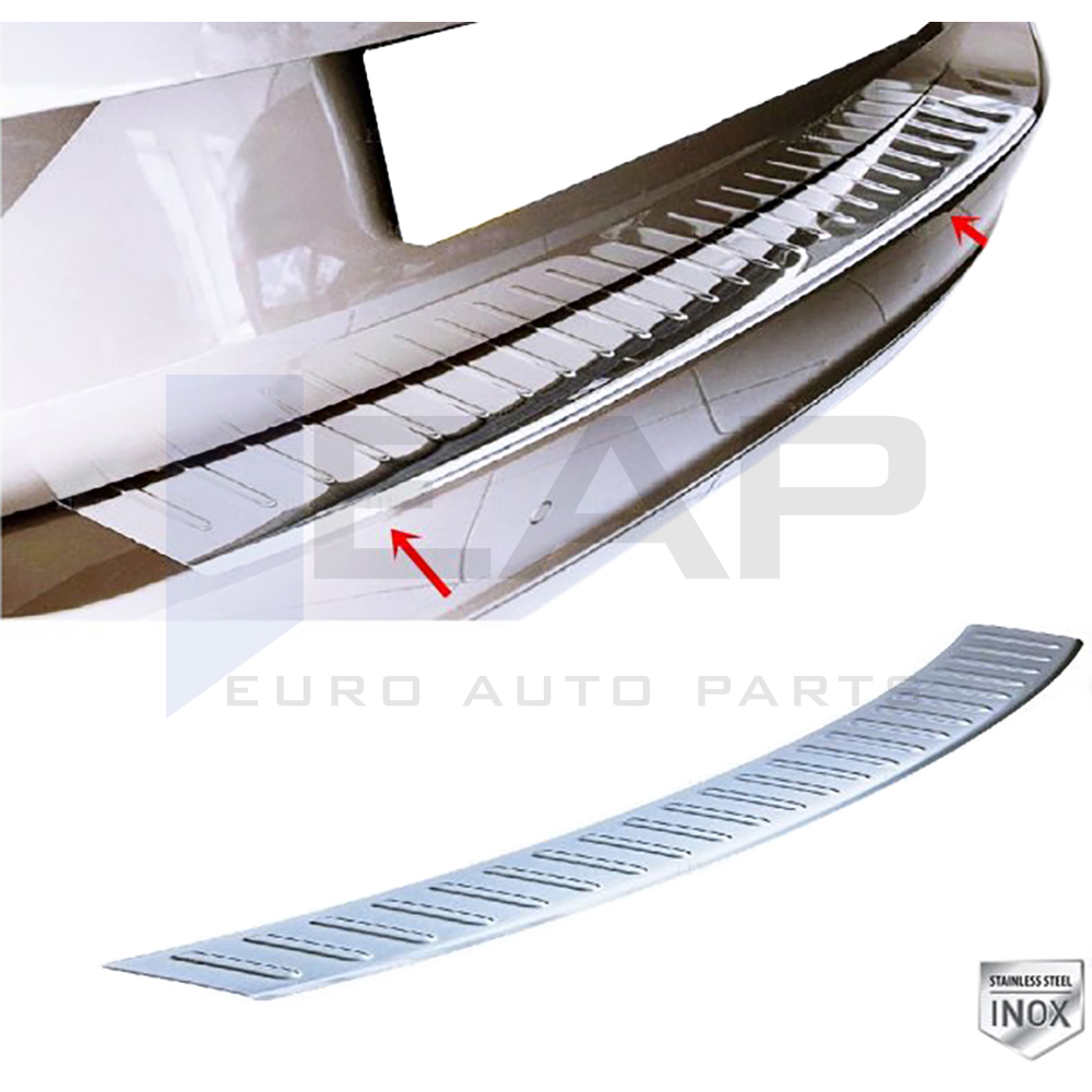 Rear Bumper Protector - Stainless Steel