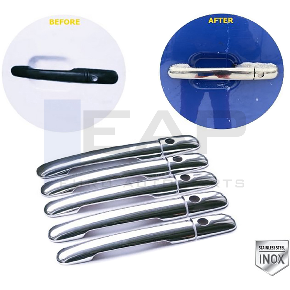 Door Handle Cover - 5 Doors - Stainless Steel